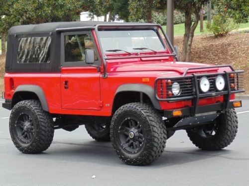 Adventuremotorcars presents 1994 land rover defender 90 custom build ls2 engine!