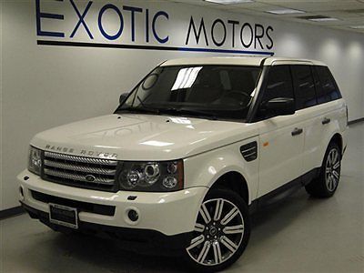 2008 land rover sport supercharged awd!! nav heated-sts pdc 2tv/ent-pkg 20-whls