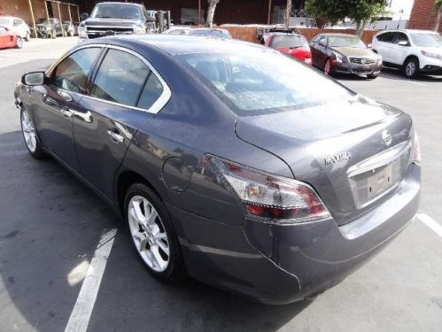 2013 nissan maxima s crashed damaged fixer repairable wrecked salvage affordable