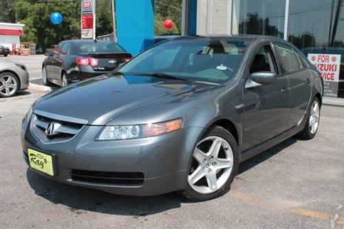 05 acura tl 1 owner navigation leather sunroof power seats w/memory we finance
