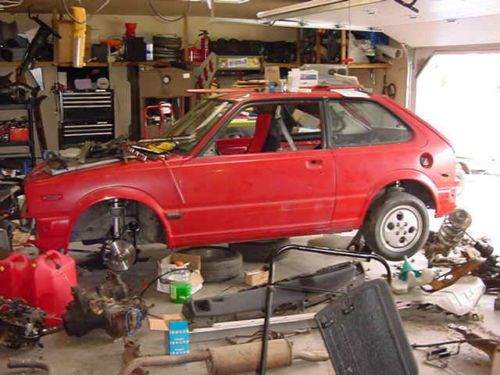 1983 83 honda civic 1500s  calif. car tons new, w/ free parts car.