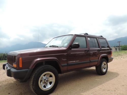 2000 suv used 4l 242ci straight 6 cylinder engine manual burgundy