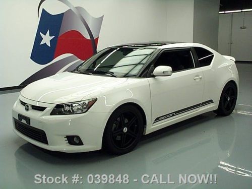 2012 scion tc auto pano sunroof nav alloy wheels 24k mi texas direct auto