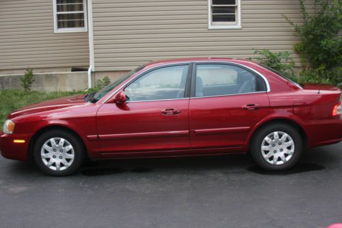 2003 kia optima lx sedan 4-door 2.4l