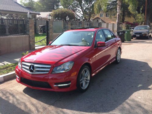 2013 mercedes-benz c250 sport sedan 4-door 1.8l