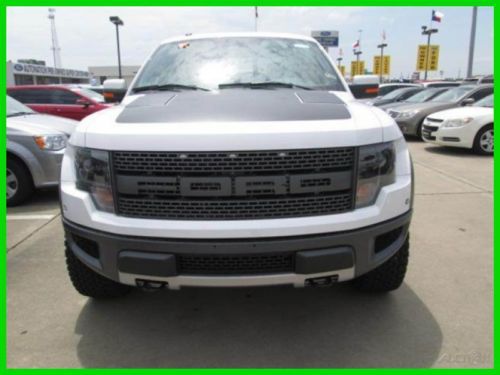 2014 ford f-150 svt raptor four wheel drive 6.2l v8 16v automatic 10 miles