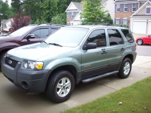 2006 ford escape xls sport 2.3l i4 sfi 4d suv hitch roof rack &amp; running boards