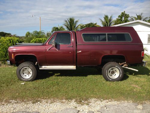 Chevy 1975 model 2500 4x4