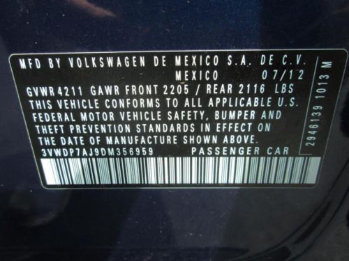 2013 Volkswagen Jetta SE, US $14,521.00, image 8