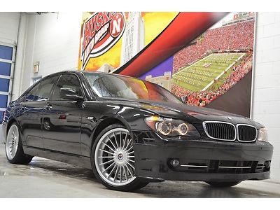 08 bmw alpina b7 loaded navigation leather park distance clean carfax 40k clean
