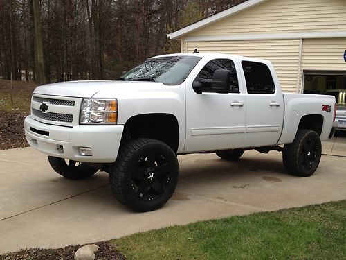 2011 chevrolet silverado 1500 z71 all star edition 6" lift kit 22" rockstar rims