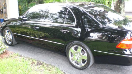 Super clean black/black 2005 lexus ls 430