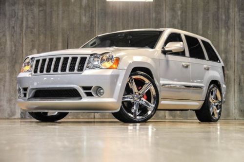 2010 grand cherokee srt8! navigation! supercharged! borla! $upgrades!$ 22s! wow!