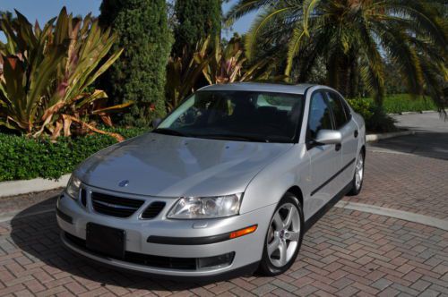 2003 saab 9-3 2.o turbo,florida car,1 owner,warranty,54k,sunroof