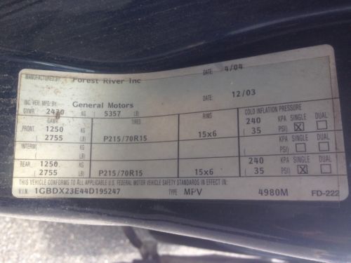 VAN WHEELCHAIR HANDICAP CHEVROLET VENTURE 2004 SIDE ENTRY BRAUN MANUAL RAMP, US $5,499.00, image 10