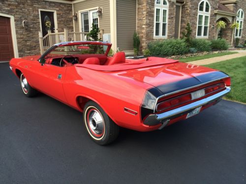 1970 dodge challenger convertible #&#039;s matching beautiful rare