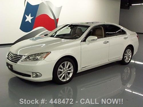 2011 lexus es350 3.5l v6 climate leather sunroof 62k mi texas direct auto