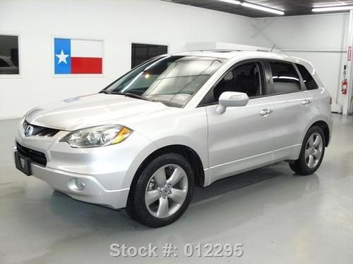 2007 acura rdx tech turbo sh-awd sunroof nav only 66k texas direct auto