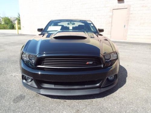 New roush stage 3 rs3 supercharged 575hp! extreme suspension aero black jack
