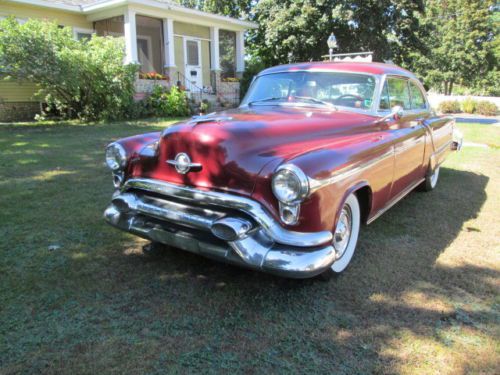 1953 oldsmobile 2 dr ht with continental kit