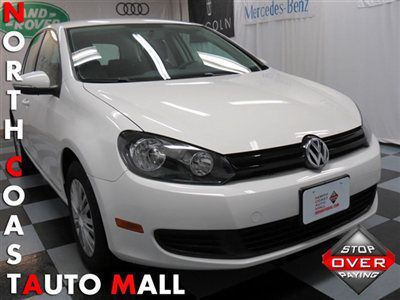 2010(10)golf 2.5l only 24k white/black heat mp3 blth save huge!!!