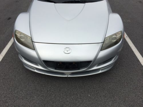 No reserve -2004 mazda rx-8 base coupe 4-door 1.3l