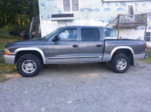 2002 dodge dakota slt crew cab pickup 4-door 4.7l 4x4