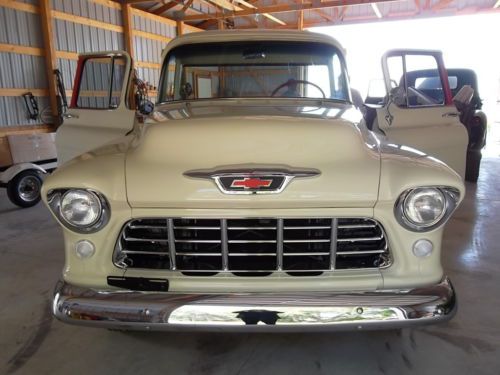 1955 vintage chevrolet cameo pickup truck-restored!