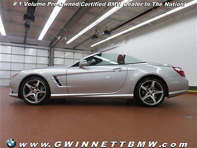 2dr roadster sl550 sl-class low miles convertible automatic gasoline 4.7l 8 cyl