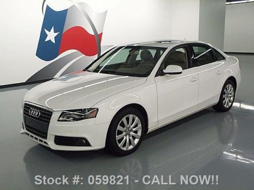 2010 audi a4 2.0t premium plus htd leather sunroof 60k texas direct auto