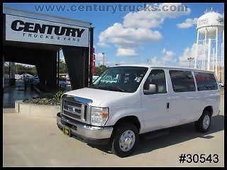 Econoline e350 xlt wagon 12 seating passenger van backup sensors - we finance!