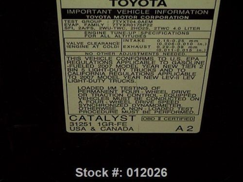 2007 TOYOTA FJ CRUISER 4.0L V6 AUTO CRUISE CTRL 81K MI TEXAS DIRECT AUTO, US $16,980.00, image 15