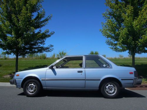 1986 nissan sentra 2 dr 5 speed 1.6 liter &lt;&gt; zero rust rat rod excellent !