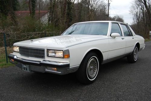1987 chevrolet caprice classic one owner, garage kept, only 86k miles, new tires