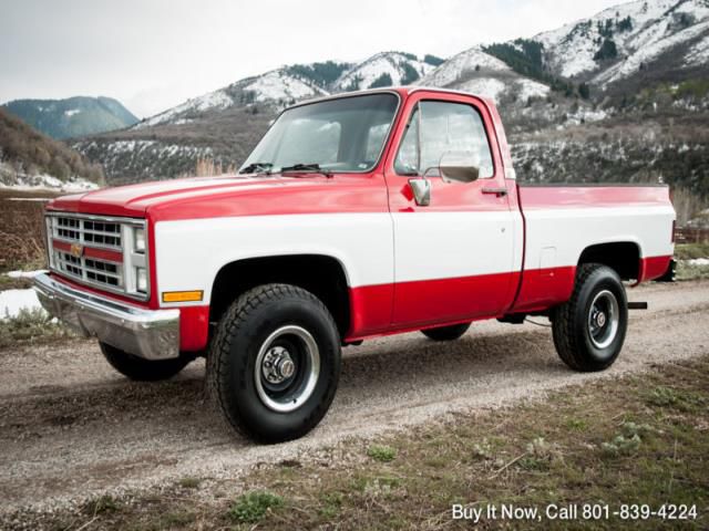 Chevrolet c/k pickup 1500 k10 4wd/4x4 silverado cu