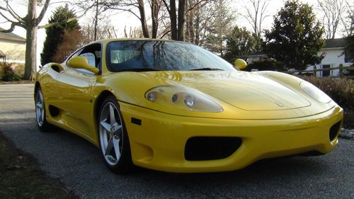 Rare 2003 ferarri 360 modena manual