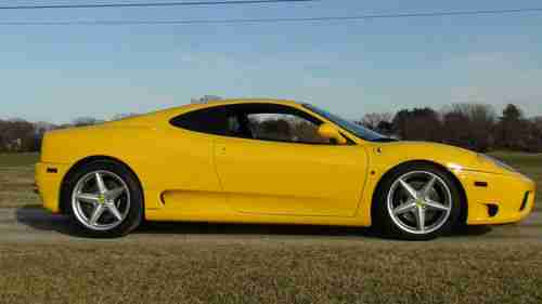 RARE 2003 Ferarri 360 Modena MANUAL, US $84,500.00, image 7