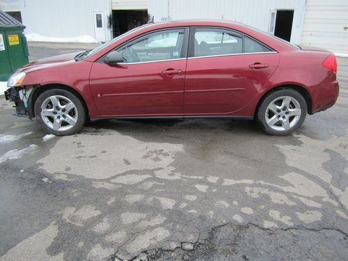 2008 pontiac g6  sedan 4-door 2.4l, loaded, salvage, damaged, rebuildable