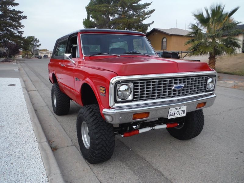 1972 chevrolet blazer k5 cst