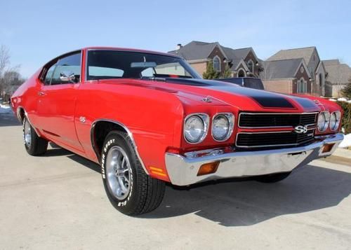 1970 chevelle ss clone 454/425 red hot wow