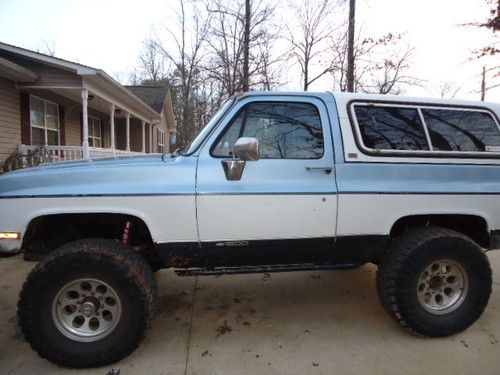 Chevy k5 blazer 6.2 diesel banks turbo dana 60 front axle