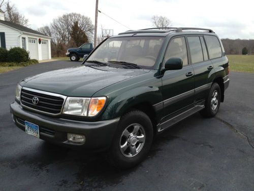 2001 toyota land cruiser 100 series sport utility 4-door 4.7l