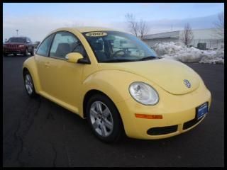 2007 volkswagen  beetle coupe manual , leather, aluminium wheels, fuel effecient