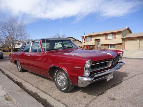 1965 pontiac lemans  4 door 37,400 orig miles