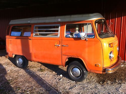 1973 volkswagen bus westfalia camper vw