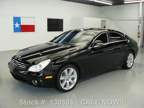 2008 mercedes-benz cls550 p1 sunroof nav only 42k miles texas direct auto