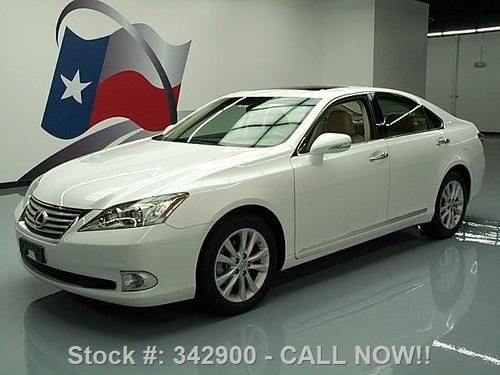 2010 lexus es350 climate seats sunroof nav rear cam 31k texas direct auto