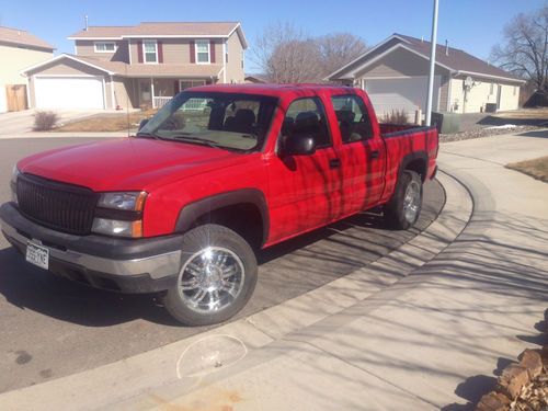 2005 chevrolet silverado 1500 ls crew cab pickup 4-door 5.3l