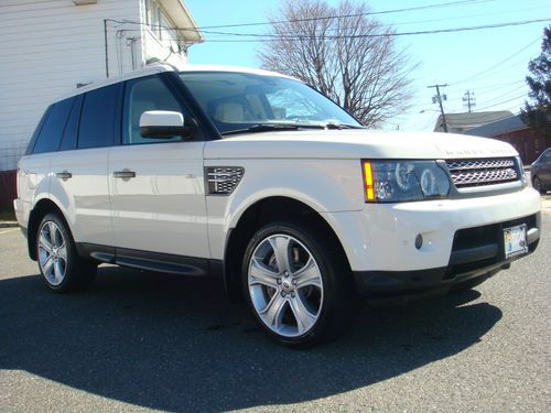 2010 land rover range rover sport supercharged sport utility 4-door 5.0l