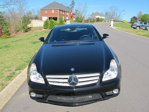 2006 mercedes-benz cls55 amg, black-on-black, low mileage